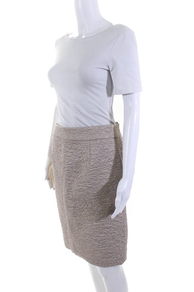 Banana Republic Womens Lined Straight Pencil Skirts Beige Blue Size 4 0 Lot 2