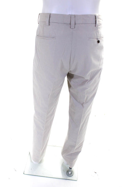 Polo Ralph Lauren Men's Cotton Zip Fly Straight Leg Chino Pants Beige Size 35