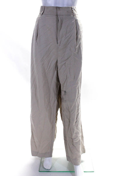 Everlane Womens Sandstone The Way High® Drape Pant   Size 16S