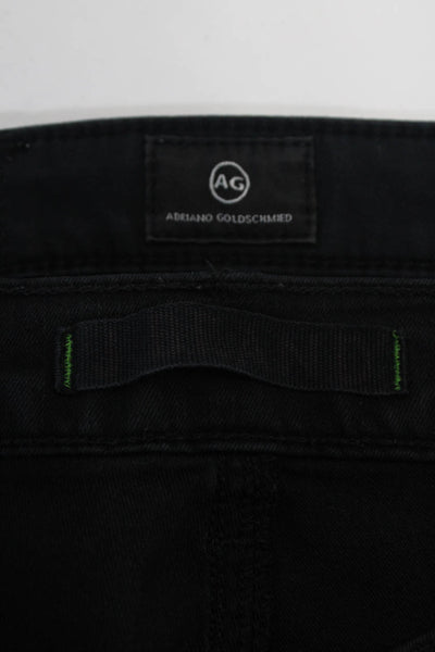 AG Adriano Goldschmied J Brand Women's Skinny Jeans Black Size 25 27 Lot 2