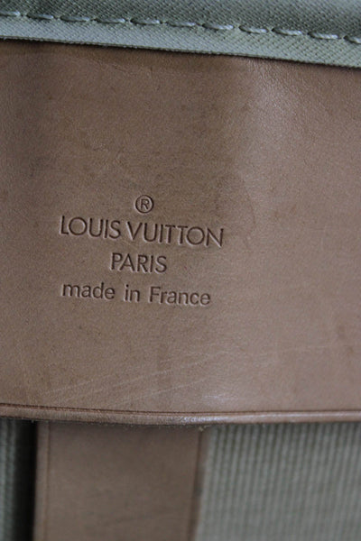 Louis Vuitton Womens Monogram Coated Canvas Sirius 60 Gold Tone Suitcase Brown