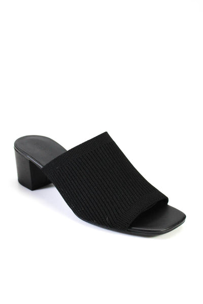 Everlane Womens The Glove Mule in ReKnit  Black Sz 9