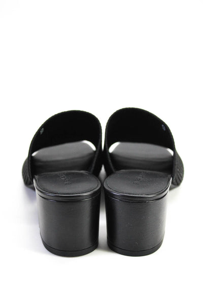 Everlane Womens The Glove Mule in ReKnit  Black Sz 9