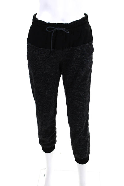 Rag & Bone Women's Drawstring Jogger Sweatpants Black Size S