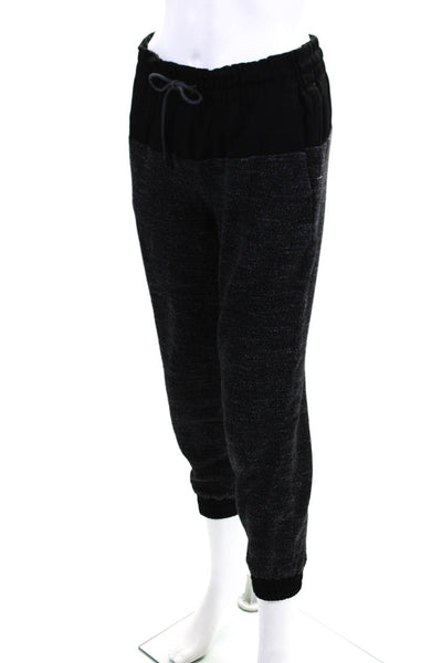 Rag & Bone Women's Drawstring Jogger Sweatpants Black Size S