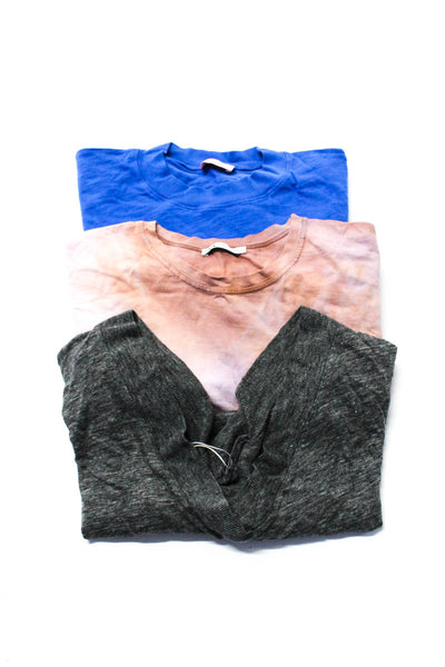 Zara Wishful Thinking Womens Tie Dye Print Short Sleeve Tops Pink Size S L Lot 3