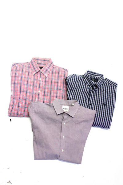 Ben Sherman The Men's Store Mens Long Sleeve Shirts Purple Size 41 M L Lot 3