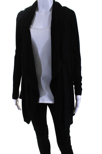 Helmut Women's Long Sleeves Open Front Cardigan Black Size S