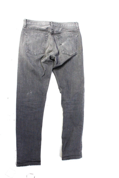 J Brand Mens Gray Cotton Straight Leg Tayler Taper Jeans Size 29