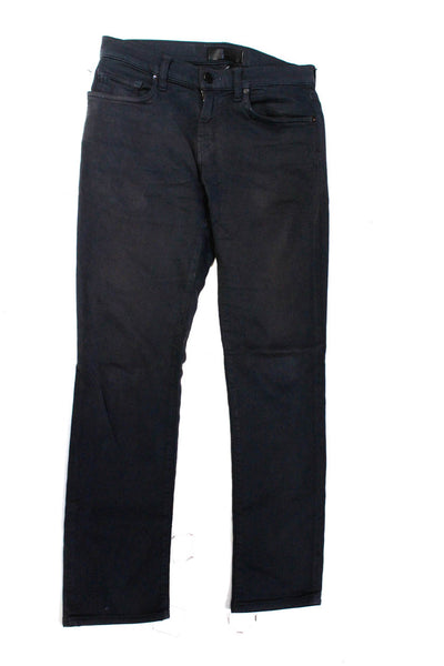 J Brand Mens Navy Blue Cotton Straight Leg Chino Pants Size 29