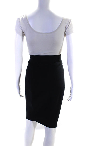 Bailey 44 Women's High Waist Bandage Pencil Skirt Black Size L