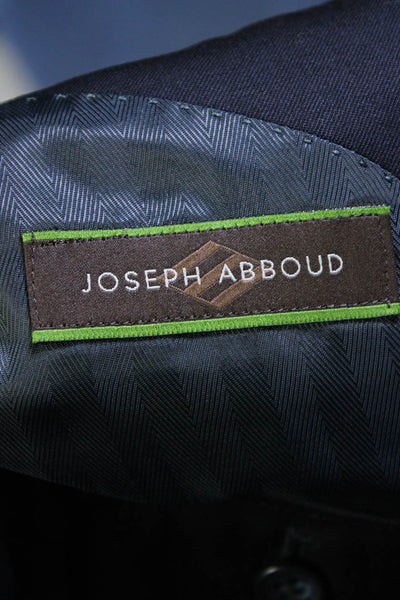 Joseph Abboud Childrens Boys Three Button Blazer Jacket Navy Blue Wool Size 10
