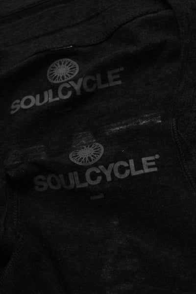 Soul Cycle Women's Tank Top Short Sleeve T-Shirt Gray Size XS S Lot 2