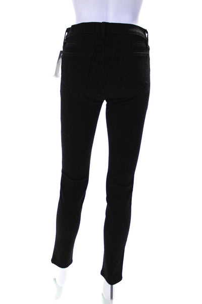 J Brand Women's Ankle Length High Rise Skinny Jeans Black Size 27