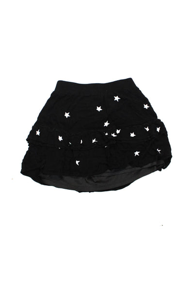 Storia Tucker + Tate Soprano Girls Graphic Skirt Dresses Black Size M XL Lot 3