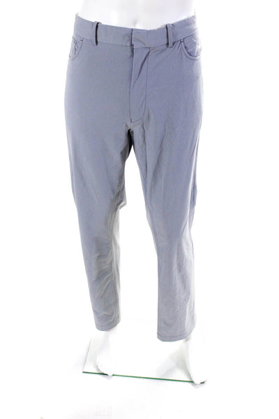 RLX Ralph Lauren Men's Flat Front Straight Leg Casual Pants Gray Size 36