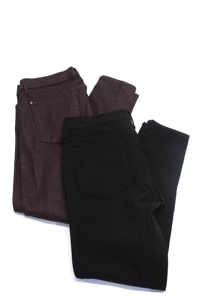 Rag & Bone Jean Women's Skinny Jeans Black Purple Size 30 31 Lot 2