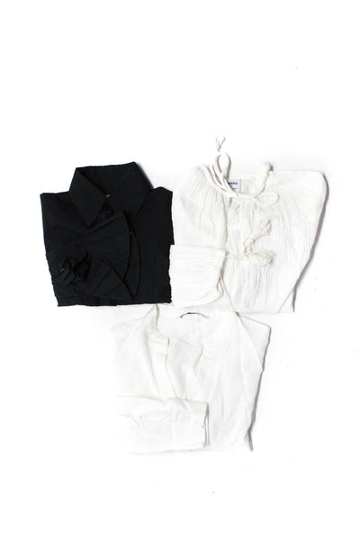 Bell Zara Charlie Holiday Women's Long Sleeve Tops Black White Size 4 S Lot 3
