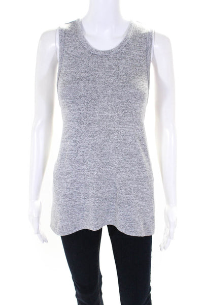 Rag & Bone Jean Womens Round Neck Sleeveless Relaxed Fit Tank Top Gray Size S