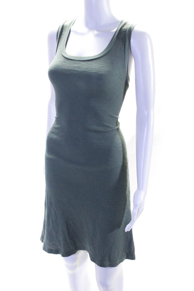 Christina Lehr Womens Sleeveless Pullover Knee Length Tank Dress Green Size 1