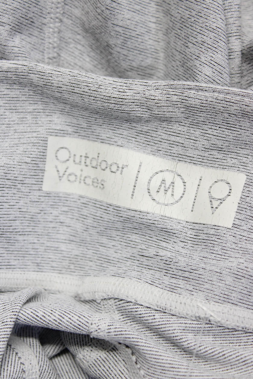Outdoor Voices Women's Mid Rise Ankle Leggings Gray Size M - Shop