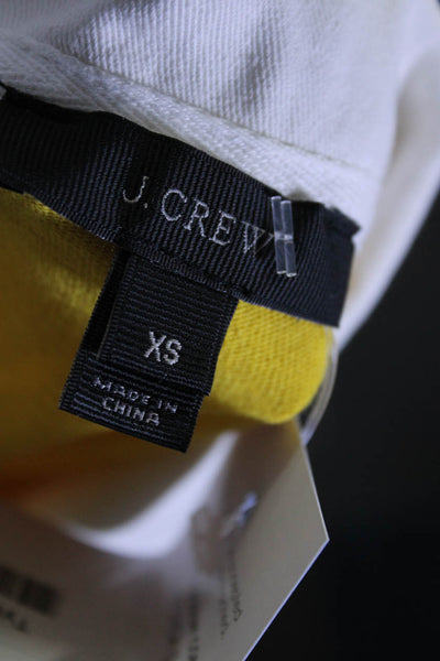 J Crew Women's Collar Long Sleeves Multicolor Stripe Shirt Size XS