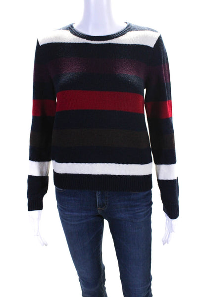 Brooks Brothers Women's Crewneck Long Sleeves Stripe Pullover Sweater Size XS