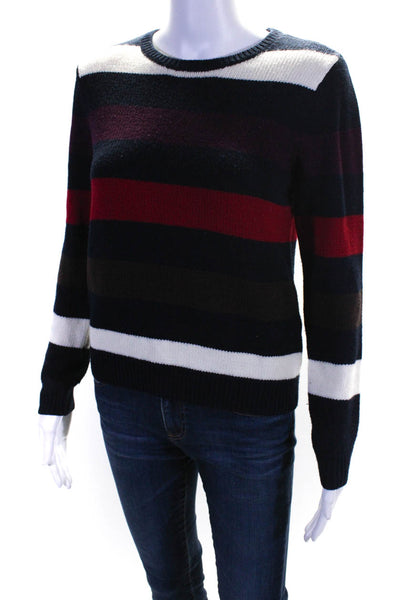 Brooks Brothers Women's Crewneck Long Sleeves Stripe Pullover Sweater Size XS