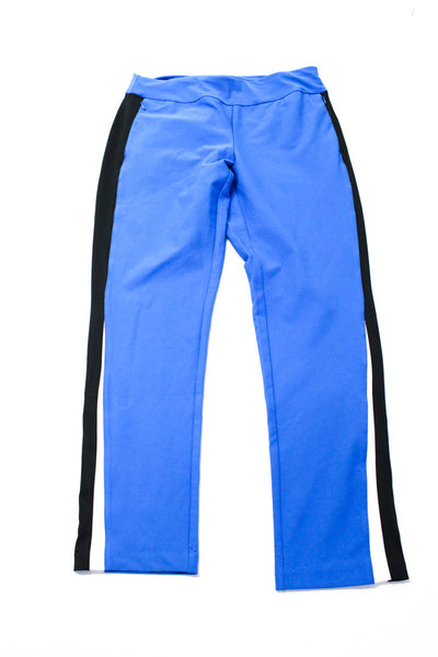 Tail Womens Slim Leg Zip Up Casual Pants Blue Black Size 8 Lot 2