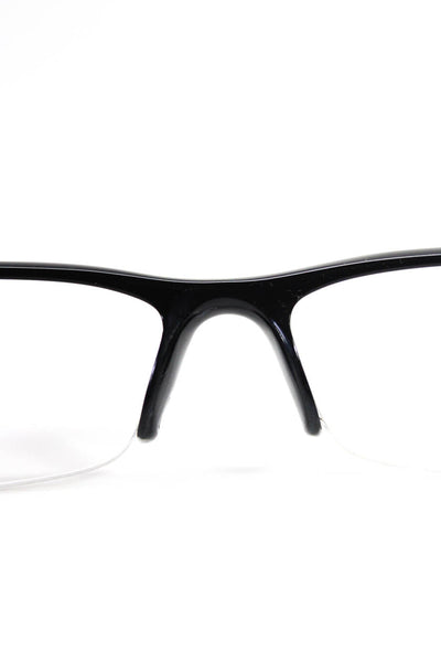 Beausoleil Paris Women's Half Frame Eyeglasses Black