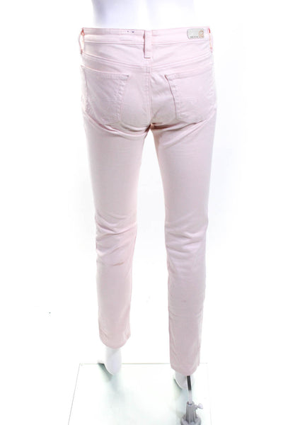 AG Adriano Goldschmied Womens 'Stilt Cigarette' Skinny Jean Pants Pink Size 26