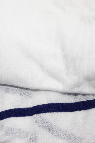 Theory Splendid Womens Jersey Knit Tank Top Shirt White Blue Size P S Lot 2