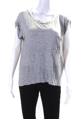 Wilt Womens Round Neck Short Sleeve Knit Tee Shirt Blouse Gray Size Sm - Shop  Linda's Stuff
