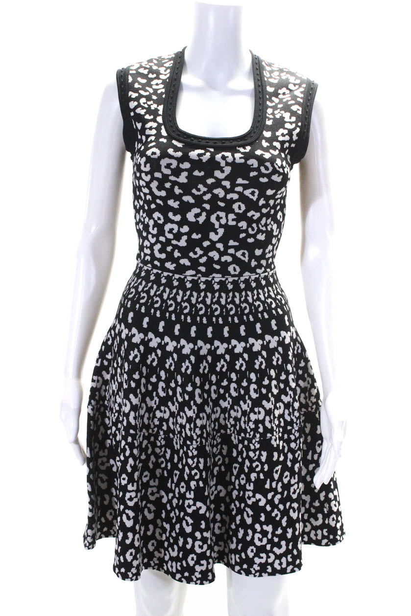 Jonathan Simkhai Women's Size 2 One Sleeve Leopard Dress