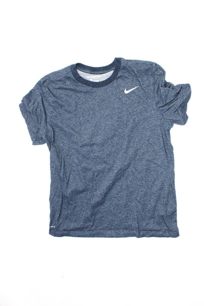 Nike Billy Reid Mens Short Sleeve Long Sleeve Basic T-Shirts Blue Size M Lot 2