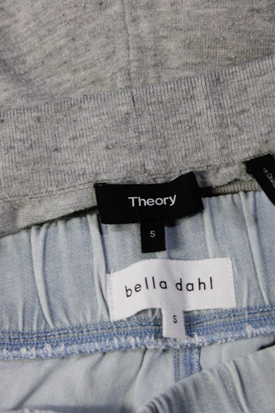 Bella Dahl Theory Womens Jogger Sweat Pants Blue Gray Size Small Lot 2