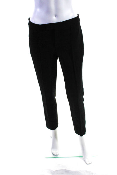 Polo Ralph Lauren Women's Flat Front Straight Leg Dress Pant Black Size 10