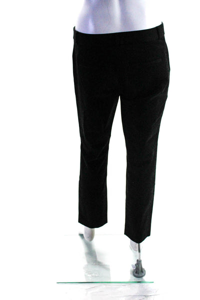 Banana Republic Women's Flat Front Straight Leg Dress Pant Black Size 6