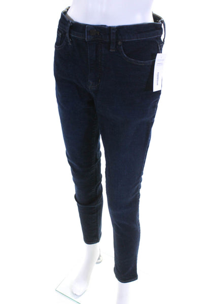 Madewell Women's Mid Rise Skinny Jeans Dark Blue Size 29