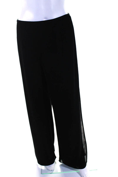 Nanette Lepore Womens Corduroy High-Rise Pull On Ankle Leggings Black Size M