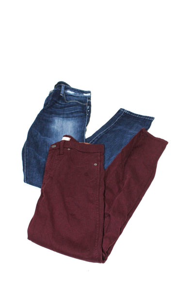 Madewell Joe's Womens Denim High Rise Skinny Jeans Pants Size 27 29 Lot 2