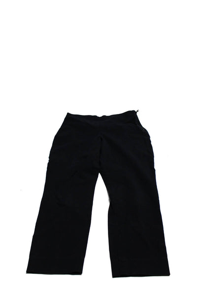 Everlane J Crew Womens Straight Leg Wide Leg Pants Trousers Black Size 4 8 Lot 2