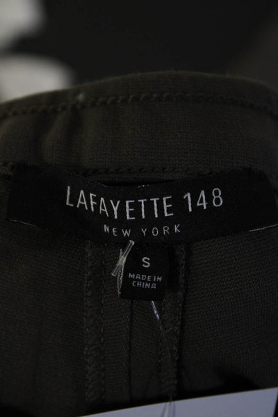 Lafayette 148 New York Women's Skinny Ankle Pull On Casual Pants Gray Size S