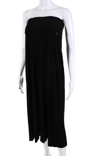 Calvin Klein Women's Empire Waist Maxi Dress Black Size XS