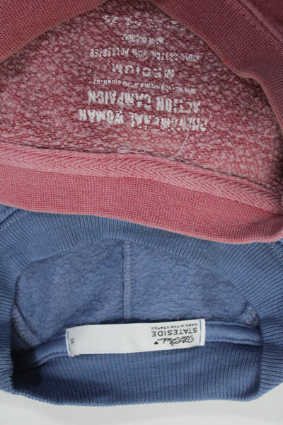 Stateside Independent Trading Company Womens Shirt Sweater Small Medium Lot 2