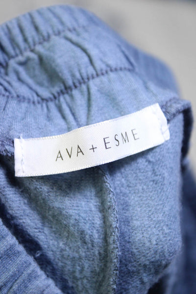Ava + Esme Womens Ombre Print Long Sleeve Top Jogger Pants Set Multicolor Size S
