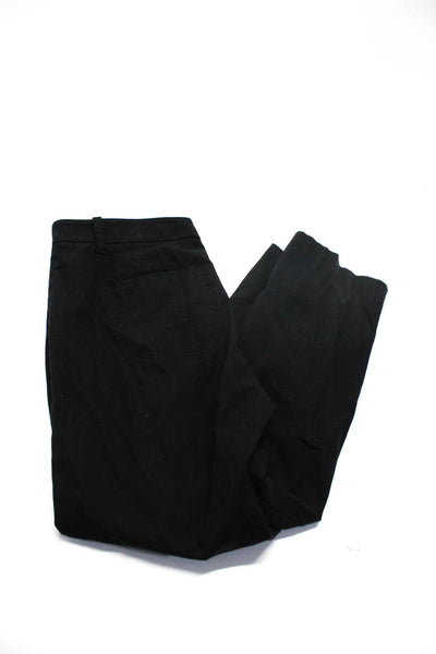 Vince Women's Flat Front Straight Leg Dress Pant Black Size 10