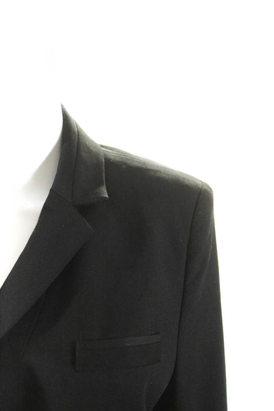 Gerard Darel Womens Two Button Blazer Jacket Black Wool Size EUR 40