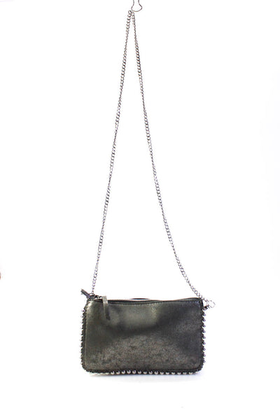 Zara Francesca's J Crew Womens Shoulder  Clutch Handbags Gray Black Lot 3