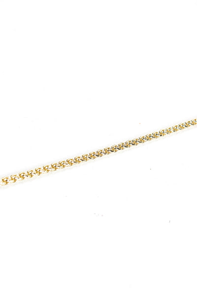 Kendra Scott Womens Gold Tone White Crystal Fringe Pendant Kingston Necklace
